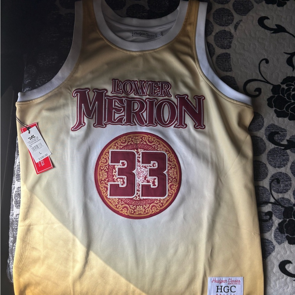 Lower Merion Gold Basketball Jersey